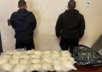 CONFISCAN 13 KILOS DE METANFETAMINA ABANDONADA TRAS DENUNCIA ANóNIMA