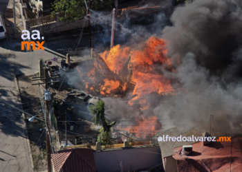 PéRDIDAS TOTALES POR INCENDIO EN LA COLONIA GUADALAJARA