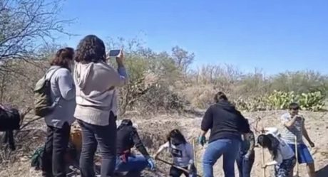 Madres Buscadoras hallan hoguera con decenas de cadáveres calcinados