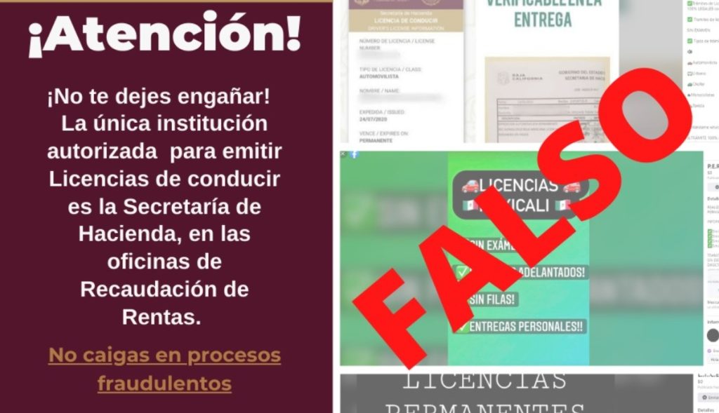 Alertan-por-trámites-falsos-de-licencias-de-conducir-en-redes-sociales