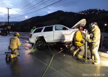 MUERE CONDUCTOR DE UN AUTO QUE CHOCó EN EL ROSAS MAGALLóN