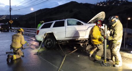 Muere conductor de un auto que chocó en el Rosas Magallón