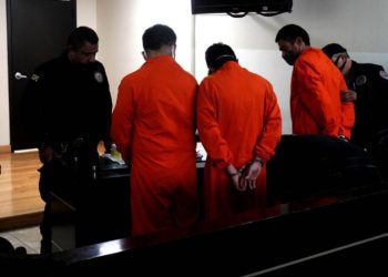 POR TERRORISMO VINCULAN A PROCESO A IMPLICADOS EN INCENDIO DE PATRULLA