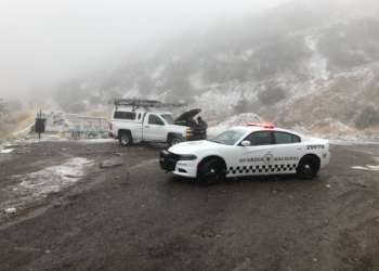 CAE NIEVE Y AGUANIEVE EN LA SIERRA DE SONORA