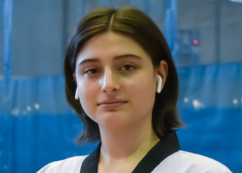 SAMANTHA PELAYO GANA PLATA POR BC EN COMBATES DEL NACIONAL DE TAEKWONDO