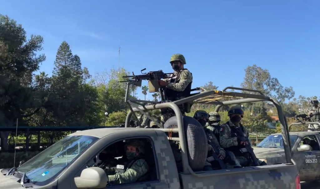 LLEGAN A TIJUANA REFUERZOS MILITARES PARA ROBUSTECER SEGURIDAD  