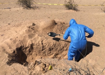 HALLAN NUEVE CUERPOS EN FOSAS DE SAN LUIS RíO COLORADO