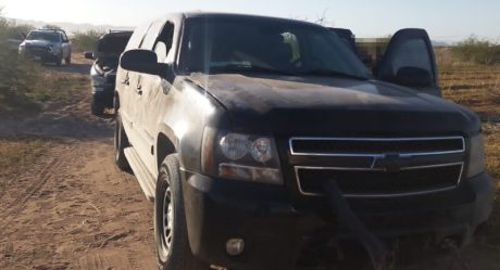 Aseguran vehículos blindados tras ataques a campos agrícolas