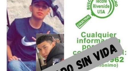 Localizan cadáver de Anthony joven secuestrado en Tijuana en 2020