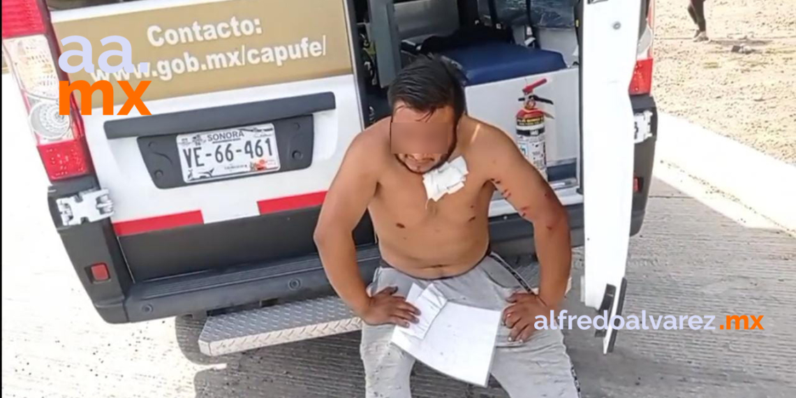 YAQUIS BALEAN Y GOLPEAN A CONDUCTOR DE CARRO DE MUDANZAS