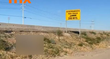 Dejan cuerpo sin vida en carretera Caborca-Pitiquito