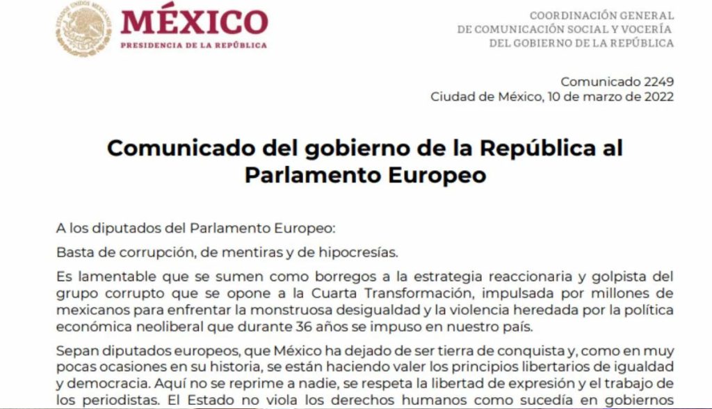 Gobierno-de-México-llama-borrego-a-Parlamento-Europeo