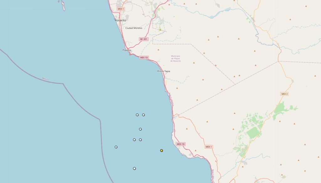 sismo en Baja California