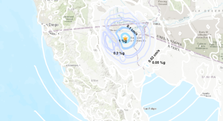 Sin daños en Mexicali por sismo de 4.0 grados