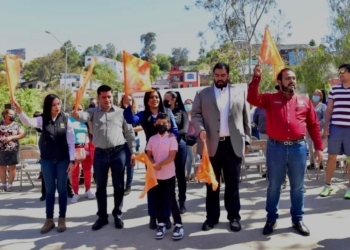 ANUNCIA ALCALDESA PAVIMENTACIóN EN SAN ANTONIO DE LOS BUENOS