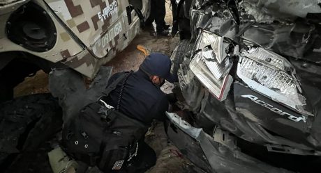 Un militar muerto y cinco heridos tras fuerte choque