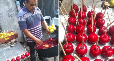 Le pidieron 1500 manzanas de caramelo y le cancelan