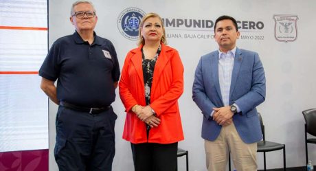 Presentan resultados de seguridad y justicia autoridades de BC