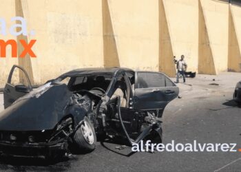 "ARRANCóN" TERMINA EN CHOQUE EN PLENO CENTRO DE CAJEME