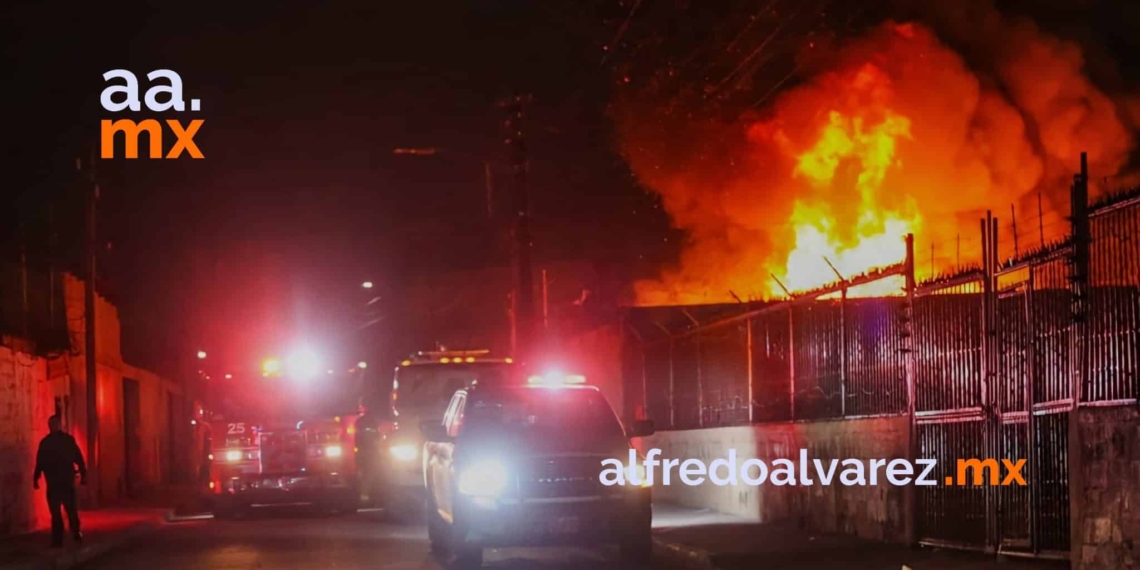 FUERTE INCENDIO DEJA SIN HOGAR CINCO FAMILIAS