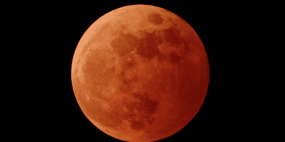 ESTE DOMINGO HAY ECLIPSE LUNAR, SERá LA "LUNA DE SANGRE"