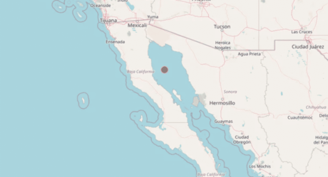 Se registra temblor de 4.2 grados con epicentro en San Felipe