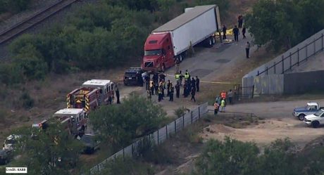 Temperaturas del tráiler de Texas habrían alcanzado 51 grados