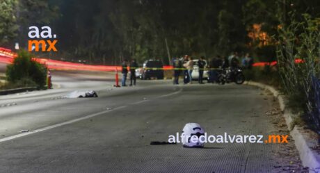 Muere motociclista del Club de los Suicidas