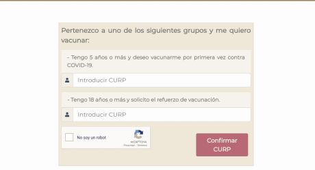 Ya habilitaron registro para vacunación de menores de 5 a 11 años