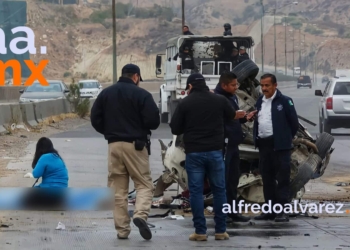 UNA MUJER FALLECIDA Y UN LESIONADO DEJA ACCIDENTE VIAL