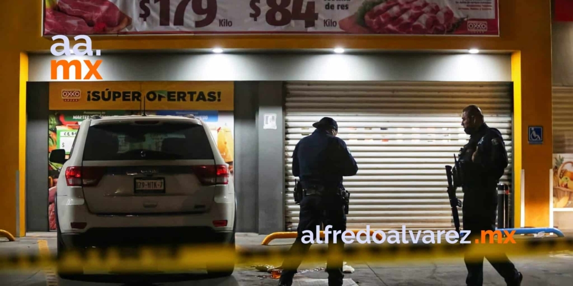 MATAN AL HOMBRE AL SALIR DEL OXXO