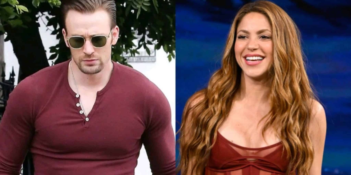 CHRIS EVANS RESPONDE SI SALDRíA CON SHAKIRA AHORA QUE ESTá SOLTERA