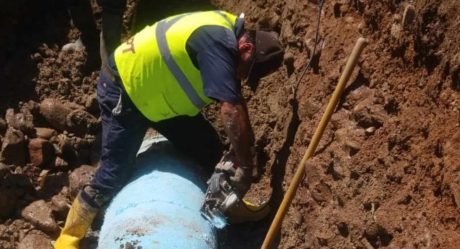 Más de 20 colonias sin agua por fuga en acueducto