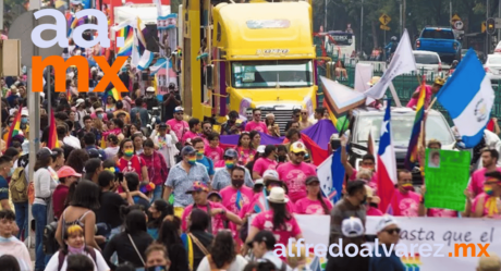 250 mil personas asistieron a la marcha LGBT+ en la CdMx