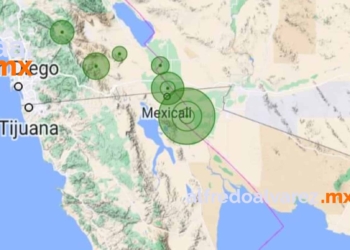 SISMO DE 3. 8 GRADOS REMECE MEXICALI