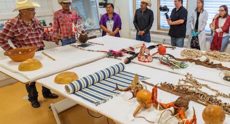 Yaquis recuperan piezas rituales de museo de Suecia