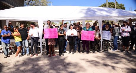 Alcaldesa pone en marcha obra en delegación Abelardo L. Rodríguez