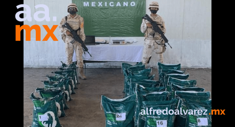Aseguran metanfetamina en Sonora, la llevaban a Tijuana