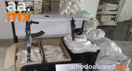 Más de 238 kilos de cocaína, metanfetamina y heroína aseguradas en SLRC
