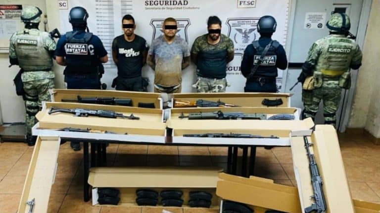 Detienen A Tres Hombres Con Armas De Distinto Calibre | Policiaca