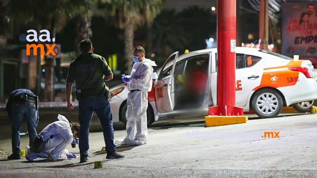 DE 12 BALAZOS MATAN A UN TAXISTA LIBRE