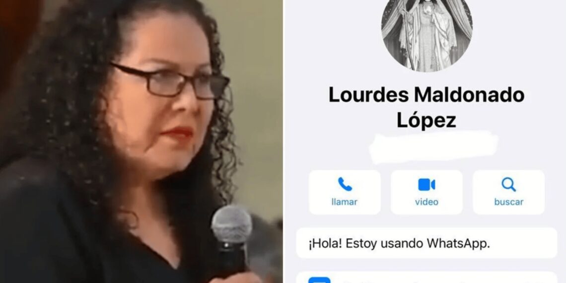 ACTIVAN CELULAR DE LOURDES MALDONADO; FGE ASEGURA QUE ESTá RESGUARDADO