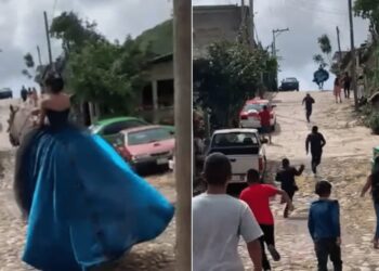 VIDEO DE QUINCEAñERA EN CABALLO SE HIZO VIRAL