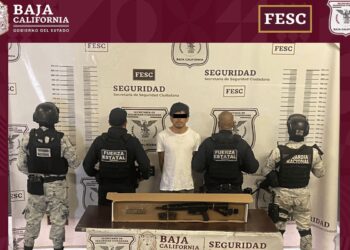 LOS ATRAPA LA GUARDIA NACIONAL Y LA FESC CON ARMAS Y CARTUCHOS