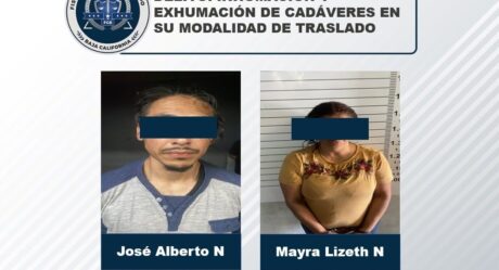 Procesan a pareja, fueron captados sacando un cuerpo sin vida