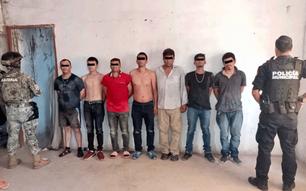 Detienen-a-siete-secuestradores-en-Guaymas