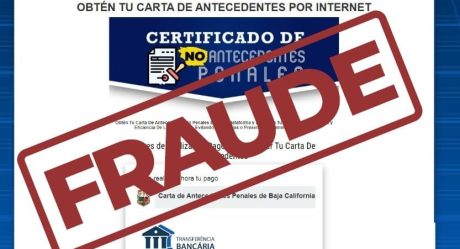 Alertan sobre fraudes en cartas de antecedentes penales