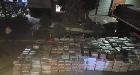 Más de 6 toneladas de marihuana lo incautado por policía municipal
