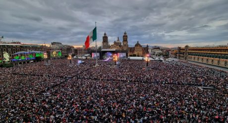 Grupo Firme rompió récord de asistencia al Zócalo
