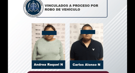 Pareja de robacarros irá a prisión